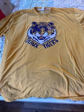 Geaux Tigers Yellow Graphic Tee